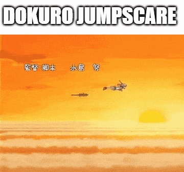 a video game called dokuro jumpscare shows a helicopter flying over a desert landscape