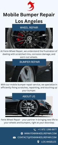 a website for mobile bumper repair los angeles