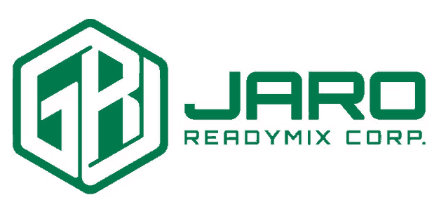 a logo for a company called jaro readymix corp