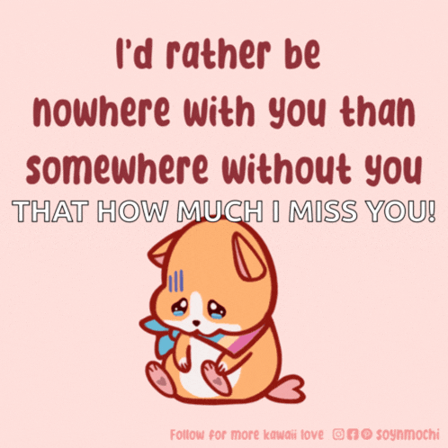 a cartoon of a dog with a quote that says i 'd rather be nowhere with you