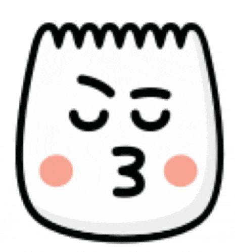 a cartoon drawing of a person 's face with the number 3 on it .