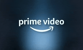 the amazon prime video logo is shown on a dark blue background .