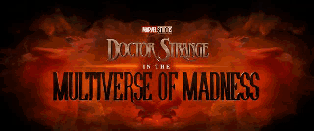 a poster for the movie doctor strange in the multiverse of madness