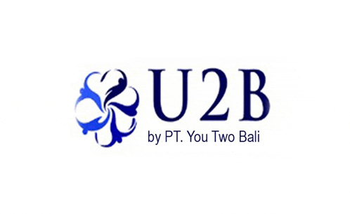 u2b by pt. you two bali logo on a white background