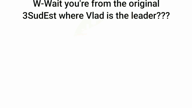 a picture of a girl with a caption that says w wait you 're from the original 3sudest where vlad is the leader ?