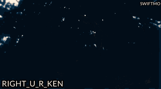 a picture of a man in the water with the name right_u_r_ken