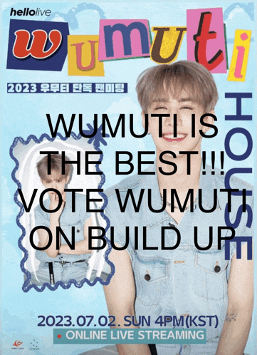 a poster that says wumuti is the best