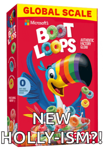 a box of boot loops cereal with a toucan on the front