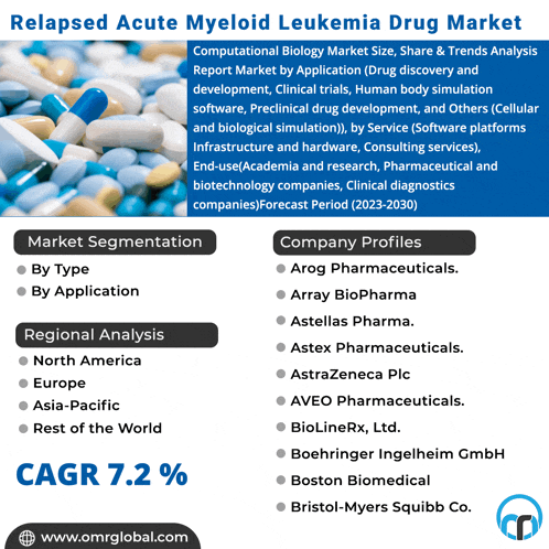 relapsed acute myeloid leukemia drug market report