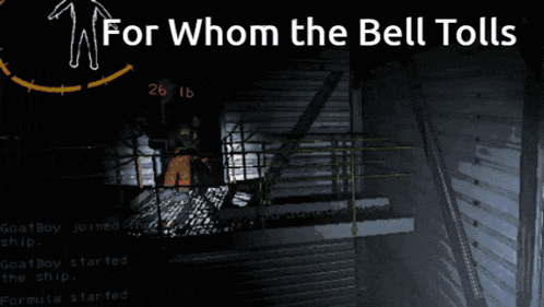 a screenshot of a game called for whom the bell tolls