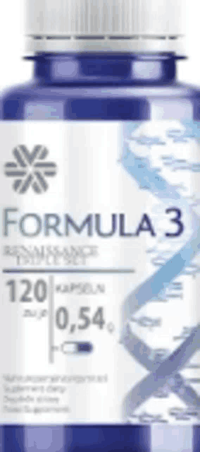 a bottle of formula 3 contains 120 capsules of 0.54 mg