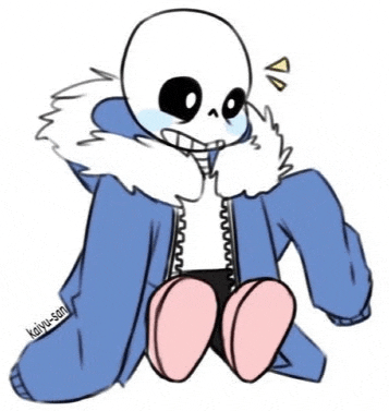 a drawing of a skeleton wearing a blue jacket and pink pants .