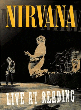 a poster for nirvana 's live at reading show