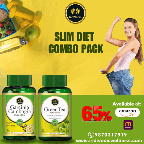 a slim diet combo pack advertises garcinia cambogia and green tea tablets