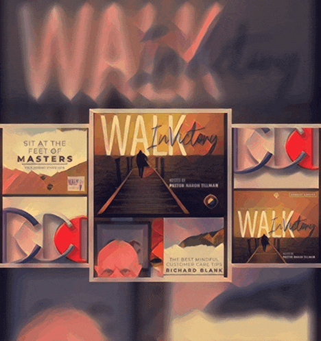 a collection of books including sit at the feet of masters walk in victory and walk in history