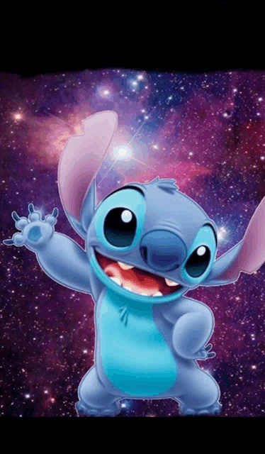 a picture of a cartoon character called stitch