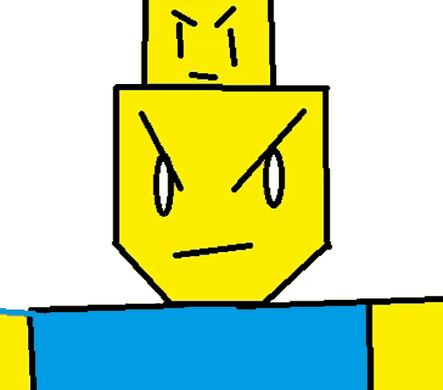 a pixel art drawing of a yellow object with an angry face on it