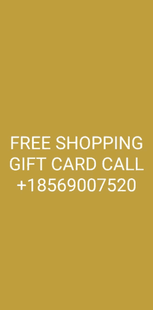 a free shopping gift card call is written on a yellow background