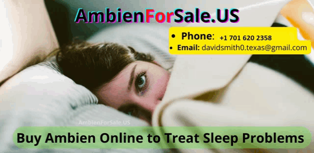 a woman laying on a bed with the words " buy ambien online to treat sleep problems " below her