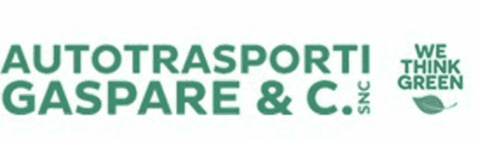 a green logo for autotrasporti gaspare & c. snc