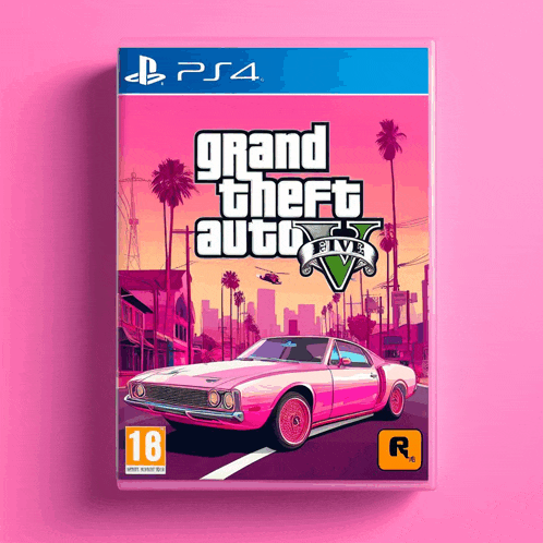 a video game called grand theft auto 5 for the ps4