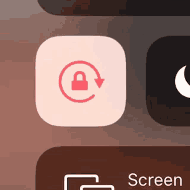 a phone screen shows a lock icon and a screen icon below it