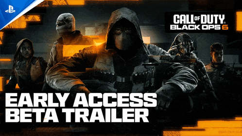 a call of duty black ops 6 early access beta trailer poster