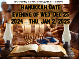 a poster for the hanukkah date shows a man lighting candles