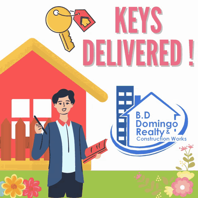 b.d. domingo realty and construction works has keys delivered