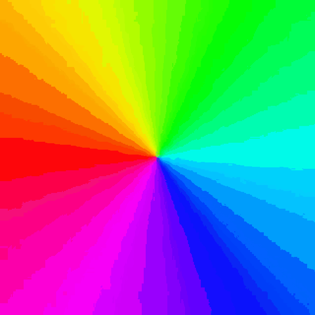 a rainbow colored background with a swirl of colors