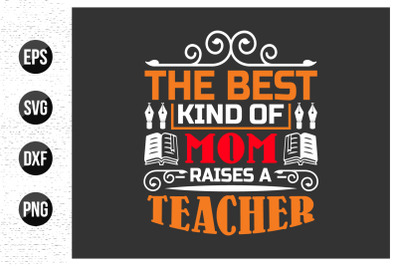 Teacher Typographic Quotes T-Shirt Design