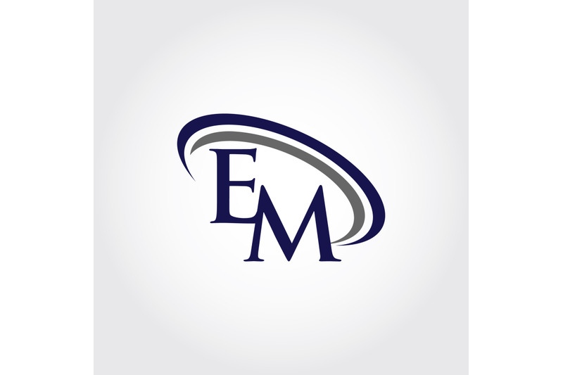 monogram-em-logo-design