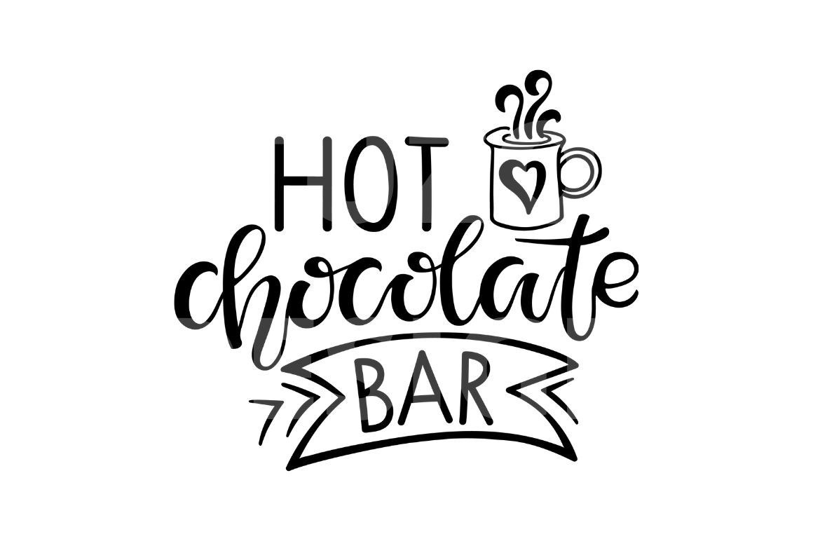 Digital Hot Chocolate Svg Sublimation Design Scalable Vector Graphics ...