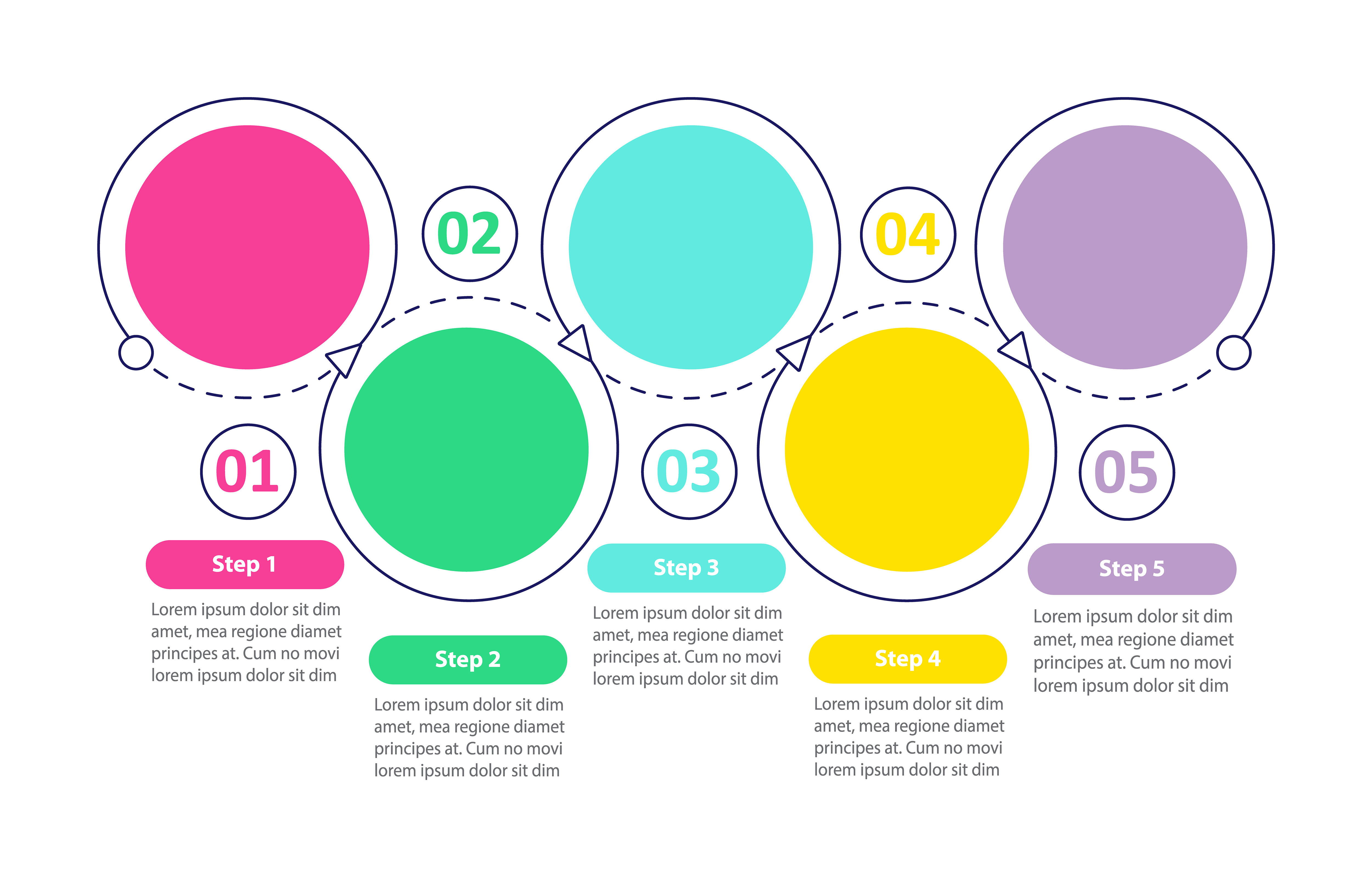 Flowchart Hierarchy Infographic Process Design Template High Res Vector ...