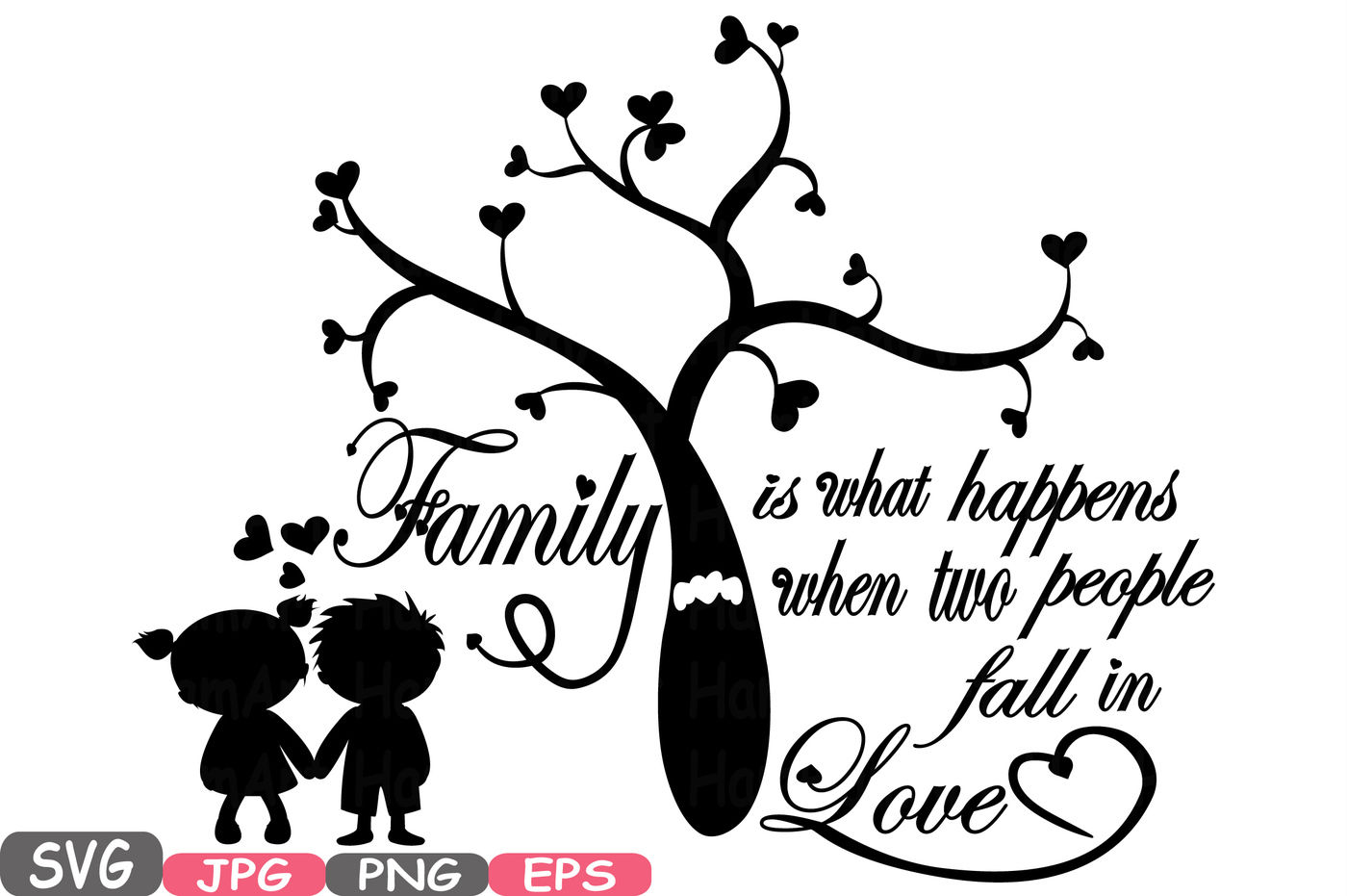 Family Tree Quotes SVG