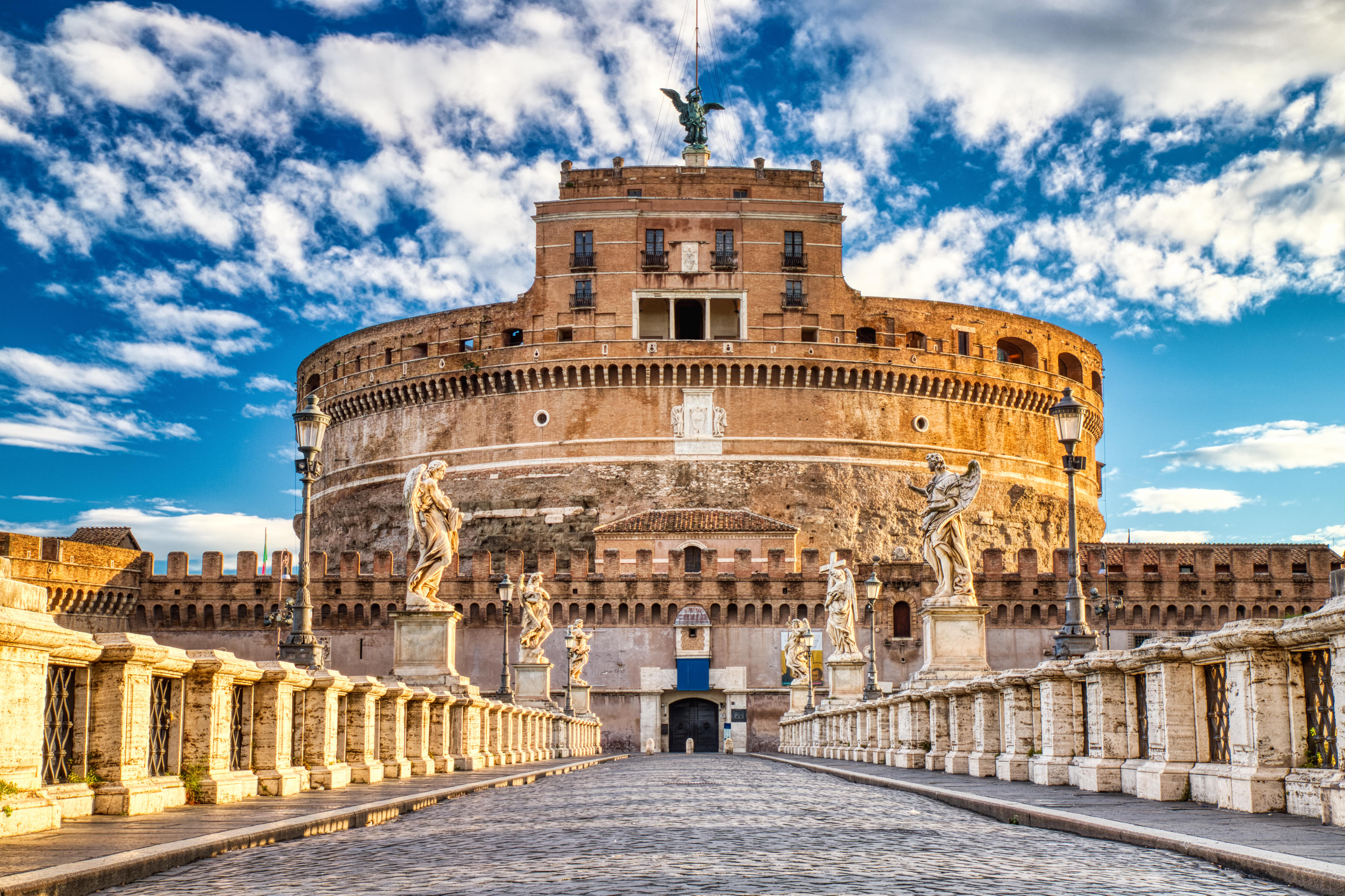 Saint Angelo Castle on a Sunny Day