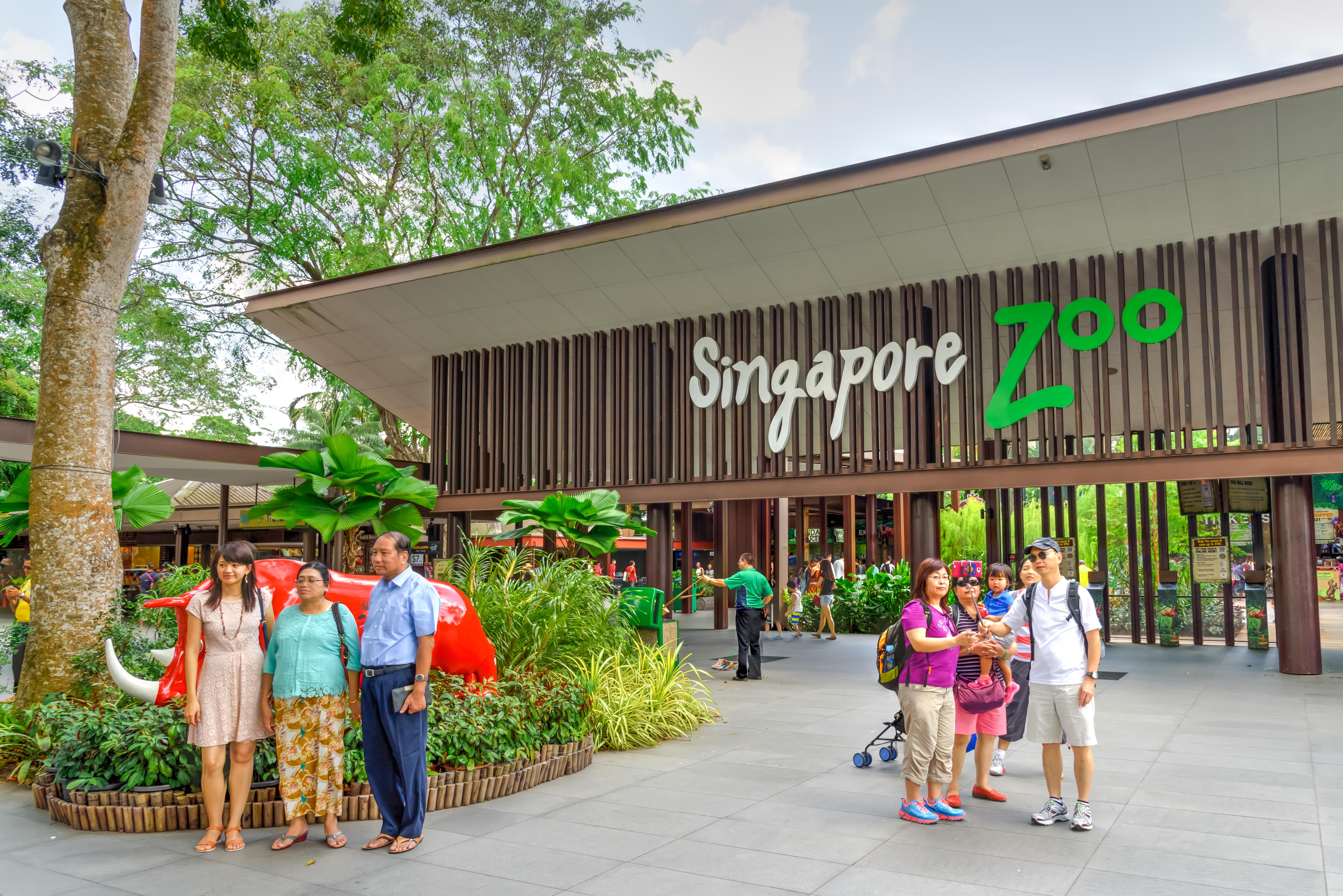 Entrance to the Singapore Zoo