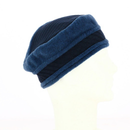 Toque Polaire Cosy Bleu Foncé & Marine