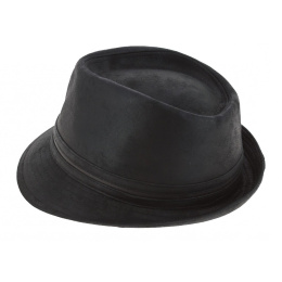 Trilby Jazzy Hat Black - AUSSIE APPAREL