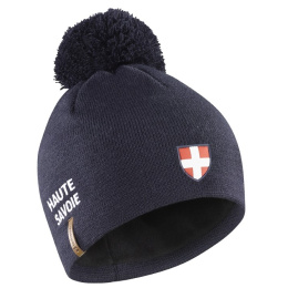 Navy Haute-Savoie Pom-Pom Beanie - Le Drapo