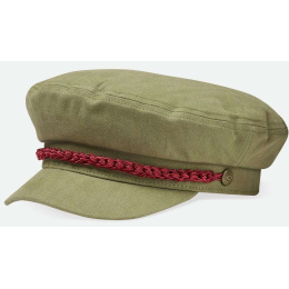 Casquette Marin Fiddler Olive Coton - Brixton