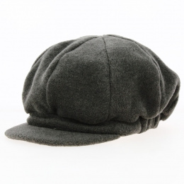 Cécile grey fleece cap - Traclet