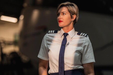 A British Airways Pilot in the simulator hall