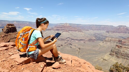 Grand Canyon hele dag wandeltocht met lunch vanuit Sedona/Flagstaff