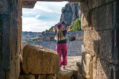 Demre St. Nicholas-kyrkan, antika Myra och Sunken City Tour