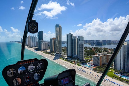 Fort Lauderdale : Coucher de soleil en hélicoptère excursion à Miami Beach