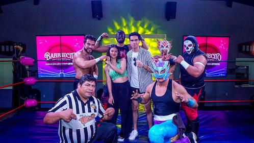 Cozumel Lucha Libre Ervaring! Meet & Greet Pakket