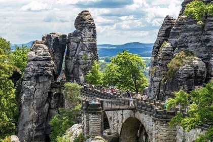 2-Länder-Tour durch die Böhmische und Sächsische Schweiz ab Prag