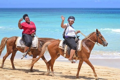 Guided Horseback Ride On The Beach With Pickup From Punta Cana