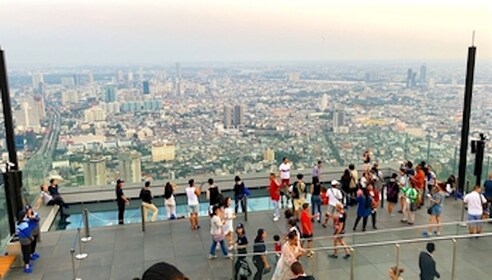 Mahanakhon Building Skywalk - Free Upgrade to Rooftop